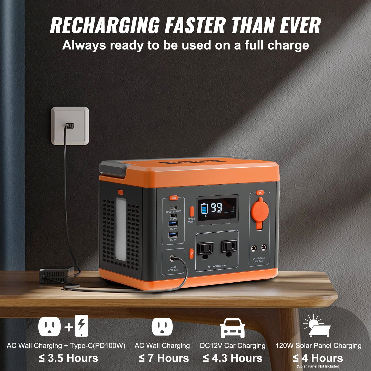 Portable Power Station Solar Generator